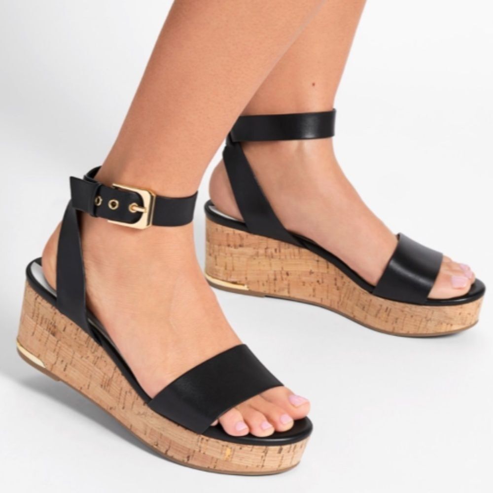 Franco Sarto Presley Platform Wedge (WIDE)